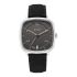 Titan Neo Curve Quartz Analog with Date Gray Dial Black Leather Strap Watch for Men-NS1885SL02/NT1885SL02
