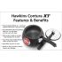 Hawkins 2 Litre Contura Black XT Pressure Cooker, Hard Anodised Inner Lid Cooker, Small Induction Cooker, Handi Cooker, Black (CXT20)
