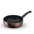 Tefal Day by Day Non Stick Deep Frypan, Smart Thermo Signal Temperature Indicator Technology, Titanium Coating, Black, 24cm,2100112995
