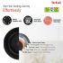 Tefal Day by Day Non Stick Deep Frypan, Smart Thermo Signal Temperature Indicator Technology, Titanium Coating, Black, 24cm,2100112995