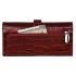 URBAN FOREST Danny Dark Red Leather Wallet for Women