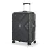 American Tourister Krossplus 68Cm Polycarbonate Hard-Sided Spinner Medium Check-In Luggage, Suitcase, Trolley Bag (Dark Slate)