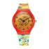 Zoop Disney Lion King Interchangable Watch Set with Yellow Dial & Multicoloured Strap for Girls Kids, from House of Titan