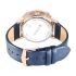 Titan Infinity Display Blue Dial Chronograph Leather Strap Watch for Men-NS90146WL01/NT90146WL01