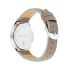 Titan Women's Analog Blue Dial Beige Band Leather Watch