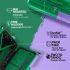 American Tourister Chupa Chups Medium Hardside Polycarbonate Cabin Suitcase with Recessed TSA Lock & Expander for Women & Men - Watermelon Green