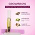 Bella Vita Organic Growbrow - Eyelash, Lashes & Eyebrows Hair Growth & Volume Serum With Castor, Onion Oil & Vitamin E, 12 ML