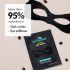 mCaffeine Coffee Eye Mask for Dark Circles Reduction with Vitamin C, Caffeine & Hyaluronic Acid | 2x Hydration & Puffiness Reduction | Cooling Concentrated Serum Eye Sheet Mask | Pack of 3 | 8g X 3