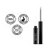 RENEE Extreme Stay Liquid Eyeliner 3x Black 4.5ml, Intense, Vibrant Color Payoff | One Swipe, Long Lasting, Matte, Waterproof, Smudge-proof All Day Shades | Infused With Castor Oil - Vegan