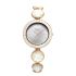 Titan Raga Power Pearls Quartz Analog Mother of Pearl Dial Faceted MOP Strap Watch for Women-95250WM01F/NT95250WM01F