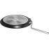 Hawkins Futura 26 cm Flat Tava, Hard Anodised Tawa with Stainless Steel Handle, Induction Tawa with Rim, Pancake Pan, Flat Pan, Black (IAFT26)