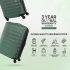 American Tourister Barcelona 69 cms Medium Hardside Check-in Suitcase with a Multi-Stage Telescopic Trolly & Pack Smart Interiors - Forest Green