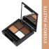 Swiss Beauty Eyebrow Palette With Wax Cream |Travel-Friendly Eyebrow Palette With Blendable Colors For Face Makeup | Shade-02, 5Gm|