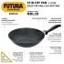 Hawkins Futura Nonstick Deep-Fry Pan (Stir-Fry Pan) 2 L, 26 cm, 3.25 mm (Black)