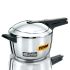 Hawkins Futura 5.5 Litre Inner Lid Pressure Cooker, Stainless Steel Cooker, Induction Cooker, Pan Cooker, Silver (Fss55), 5.5 Liter