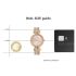 Titan Quartz Analog Rose Gold Dial Stainless Steel Strap Watch for Women-NS9942WM01/NT9942WM01