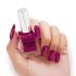 Swiss Beauty Stunning Nail Lacquer | Chip Resistant, Quick drying nail paint | Highly Pigmented with high shine Nail polish | Shade - Glitter Plum, 10gm