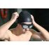 Cable World® Big Frame Competition Swim Goggles with Free Protective Case Pro Anti fog Protection Clear Anti-UV Swimming Goggles with Adjustable Strap, Free Ear Plugs and Nose Cap
