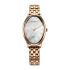 Titan Purple Secluded Quartz Analog Rose Gold Dial with Rose Gold Plating Stainless Steel Strap Watch for Women