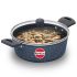Hawkins Ceramic Nonstick Cook n Serve Bowl with Glass Lid, 3 Litre, Induction Pot, Granite Casserole (ICCB30G)