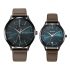 Titan Analog Green Dial Men's Watch-NP9400494204QL01/NP9400494204QL01 Genuine Leather, Brown Strap