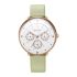 Titan Neo Quartz Multifunction White Dial Leather Strap Watch for Women-NS2651WL09