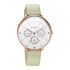 Titan Neo Quartz Multifunction White Dial Leather Strap Watch for Women-NS2651WL09