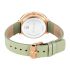 Titan Neo Quartz Multifunction White Dial Leather Strap Watch for Women-NS2651WL09