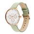 Titan Neo Quartz Multifunction White Dial Leather Strap Watch for Women-NS2651WL09