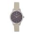 Titan Women's Chic minimalist watch with Gray dial and leather strap-NS2481SL11/NT2481SL11