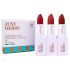 Just Herbs Ayurvedic Creamy Matte Half-Size Lipstick Kit - Peachy Pink Coral & 1.8gm x 3