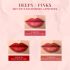 Just Herbs Ayurvedic Creamy Matte Half-Size Lipstick Kit - Peachy Pink Coral & 1.8gm x 3