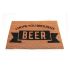  Onlymat Natural Coir Material Funny Printed Anti-Slip Rectangular Shaped Entryway Doormat with PVC Backing for Multipurpose Entrance, Home, Hall, Drawing Room, Living Room (Black, Brown, 75cm x 45cm)