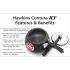 Hawkins 5 Litre Contura Black XT Pressure Cooker, Hard Anodised Inner Lid Cooker, Induction Cooker, Handi Cooker, Black (CXT50)