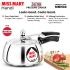 Hawkins Miss Mary Aluminium Inner Lid Handi Pressure Cooker, 3 Litre And 5 Litre, Combo Set, Silver, 3 Liter