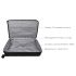 URBAN FOREST Phoenix Black Polypropylene Hard-Sided 55cm Carry-on and 78cm Check-in Trolley Luggage Set