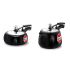 Hawkins Hard Anodised Contura Inner Lid Pressure Cooker Combo Set, Black (2 litre and 4 litre)