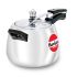 Hawkins 4 Litre Contura Pressure Cooker, Handi Inner Lid Cooker, Silver (HC40)