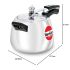 Hawkins 4 Litre Contura Pressure Cooker, Handi Inner Lid Cooker, Silver (HC40)