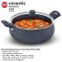 Hawkins Ceramic Nonstick Handi, 5 Litre, Induction Biryani Pot, Granite Casserole (ICH50G)