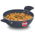 Hawkins Ceramic Nonstick 2.5 Litre Deep Kadhai, Induction Deep Fry Pan, Granite Kadai (ICK25)