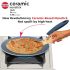 Hawkins Ceramic Nonstick Tava, 24 cm Diameter, Induction Paratha Tawa, Granite Griddle (ICT24)