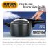 Hawkins Futura 5 Litre Pressure Cooker, Hard Anodised Inner Lid Pressure Cooker, Induction Cooker, Pan Cooker, Black (IFP50)