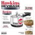 Hawkins Aluminium 3 Litre Hevibase Pressure Cooker,Induction Inner Lid Cooker,Silver(IH30)