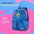 American Tourister Chupa Chups, 22L Volume School Backpack with Front Organizer and Spacious Interiors for Girls & Boys - Blue Cola
