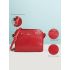 Lavie Women's Jeffrey Deco Stitch Sling Bag Red Ladies Purse Handbag