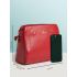 Lavie Women's Jeffrey Deco Stitch Sling Bag Red Ladies Purse Handbag