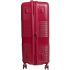 American Tourister Krypton 55 Cms Polycarbonate Hardsided Small Cabin Luggage|Speed_Wheel 8 Wheel Suitcase|Trolley Bag, Red