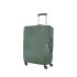 American Tourister Polycarbonate (Pc) Georgia Spinner Suitcase 79 Cm Large Forest Green Check-in Hard 4 Wheels Luggage.