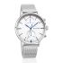 Titan Quartz Multifunction Silver Dial Stainless Steel Strap Watch for Men-NS90135SM01/NT90135SM01